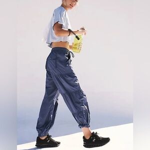 NWOT Free People Movement Set Me Free Jogger Pants Lightweight Sz Large